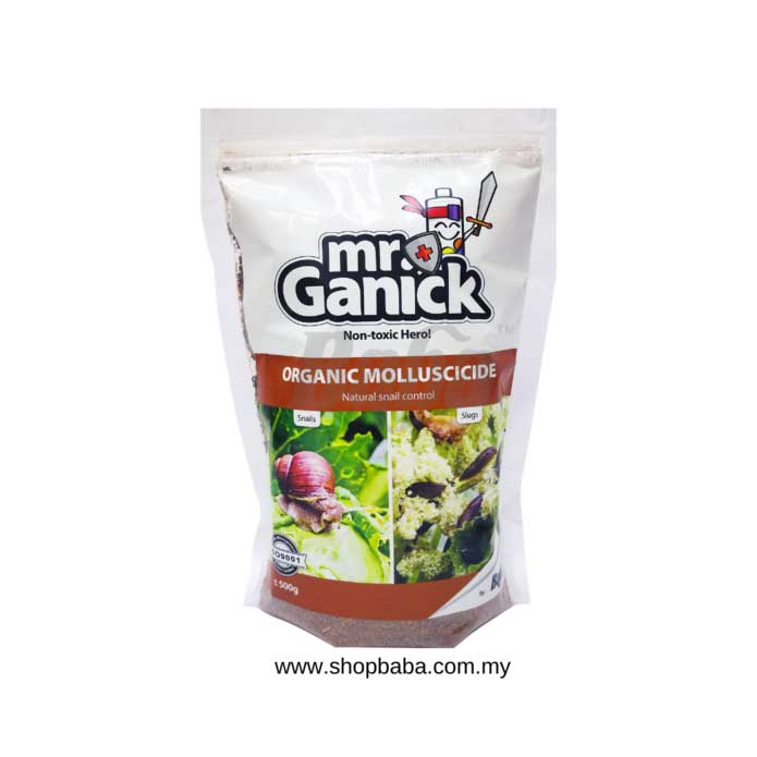 Mr Ganick Organic Molluscicide | Organic Pesticides | Pesticides for Plants | Baba Gardening