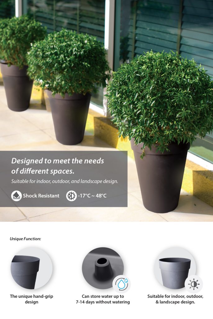 Nobel X Series Flower Pot